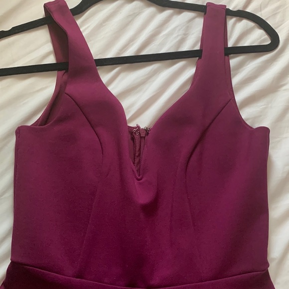 Soprano Magenta Casual Lined Midi Dress US Size Small - Picture 6 of 8